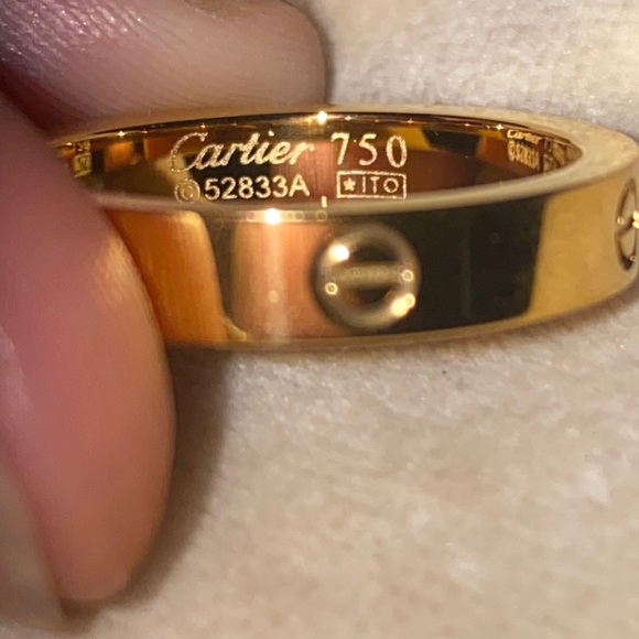 Love Ring 18k plated - Picture 3 of 3